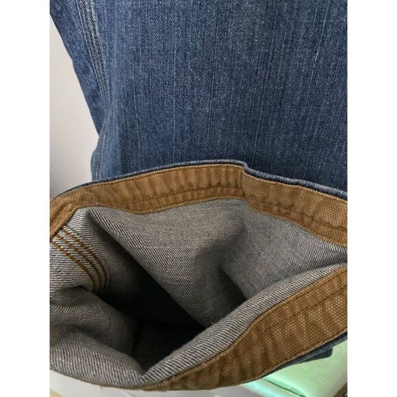 Men's Duluth Trading Co. Flex Ballroom Relaxed Fit Blue Jeans 40 X 28 - Picture 3 of 12